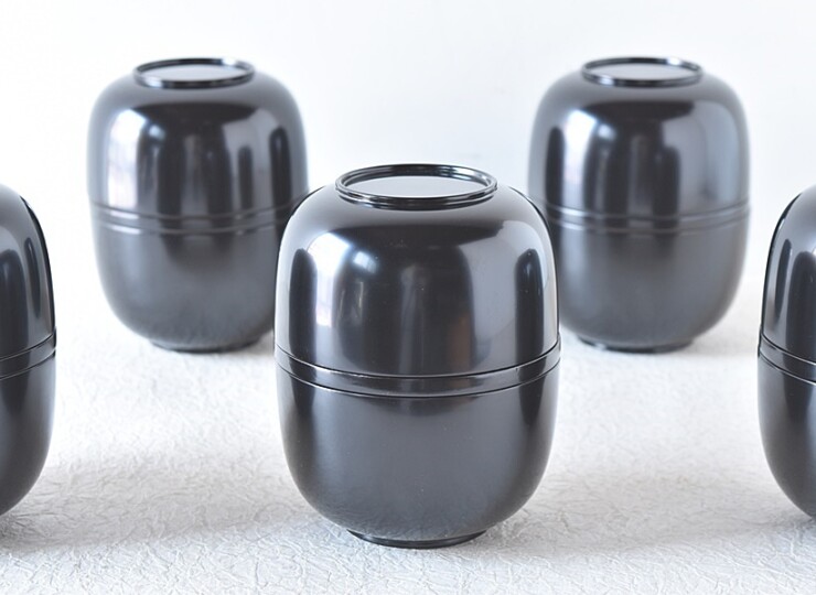 漆器信玄弁当箱 5個セット！ 漆器信玄弁当箱 5個セット！ 糸巻信玄弁当