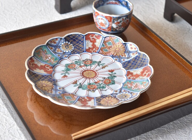 古伊万里 スギナ文 壺型 豆皿 大珍品 古伊万里 スギナ文 壺型 豆皿 大珍品