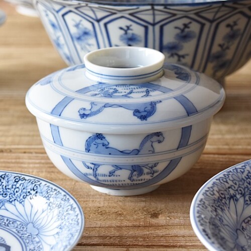 茶碗 蓋物 - 生活骨董と古布のアンティークショップ antique TANTRA