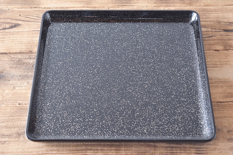 懐石道具 輪島塗 黒塗銀平目 会席膳 オファー 5客 木製漆器 【京田造