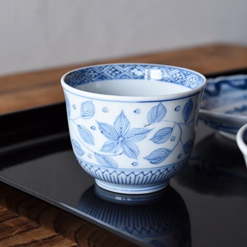 蕎麦猪口 向付 小鉢 - 生活骨董と古布のアンティークショップ antique