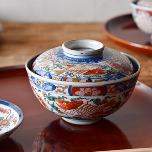 茶碗□古い鉢「渡り物写し鉢」お茶道具 黄白釉 古玩 古美術 時代物