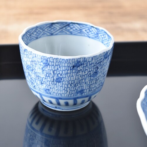 蕎麦猪口 向付 小鉢 - 生活骨董と古布のアンティークショップ antique