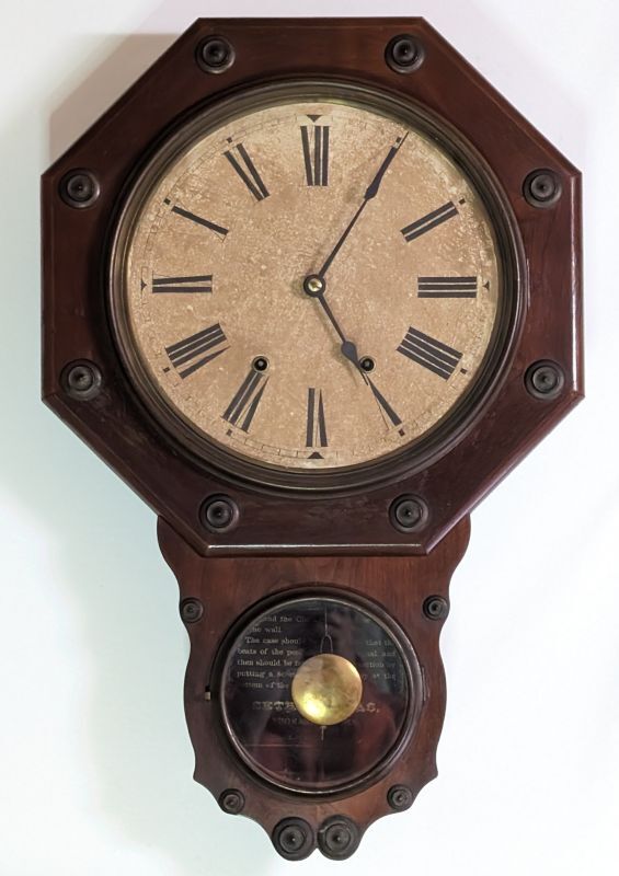 セス・トーマス舎八角八日巻(明治期〜大正期) - アンティーク時計専門