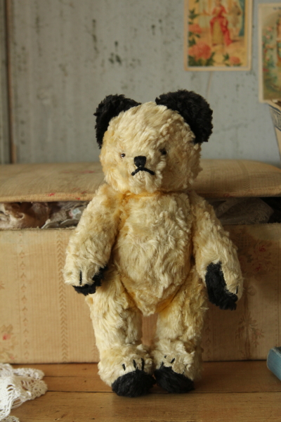 アンティークスーティータイプベア テディベア クマぬいぐるみ 東欧