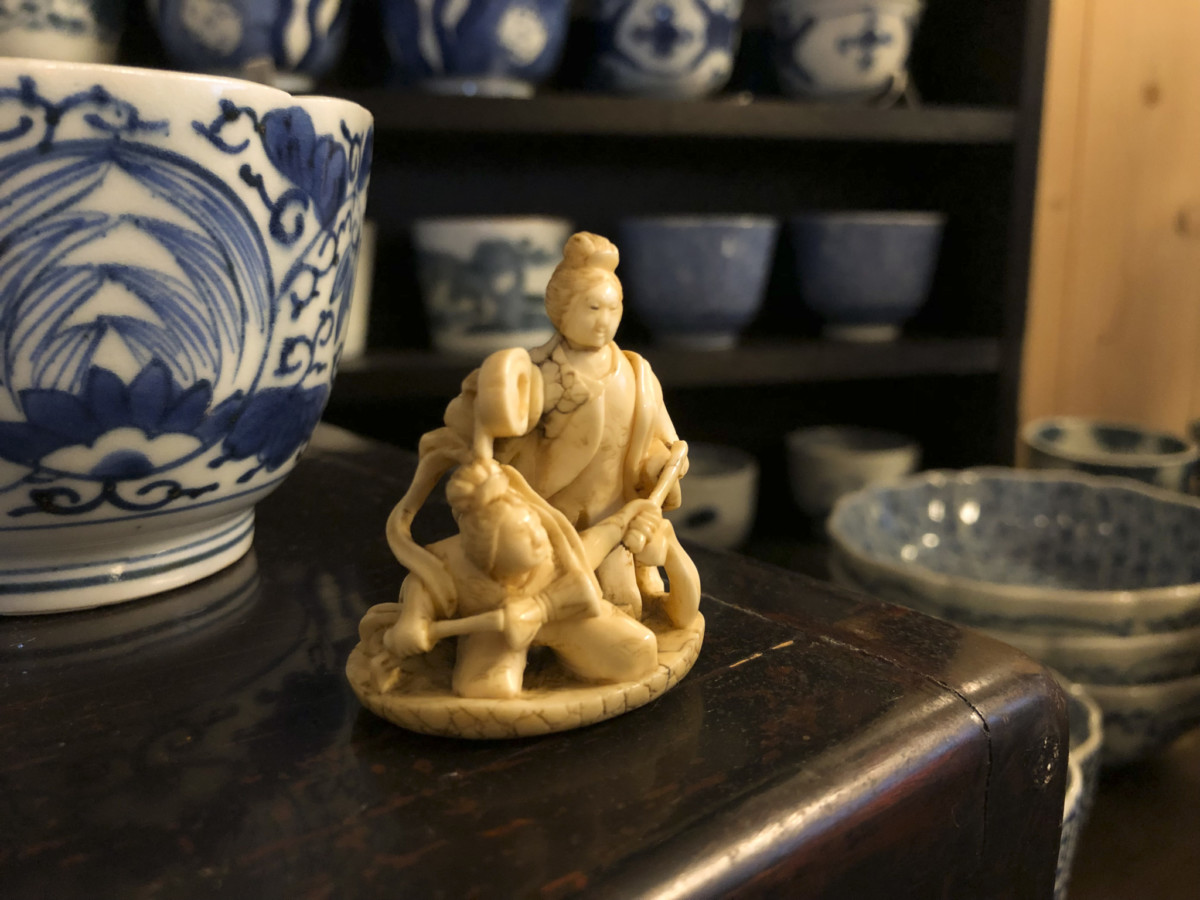 親指サイズの世界で表現される芸術 〜根付〜 - 古好屋 ブログ