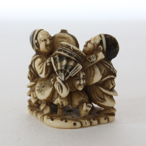 古備前 希少 手煉 根付 瓢箪骨董品 店じまいSALE中 古備前 希少 手煉