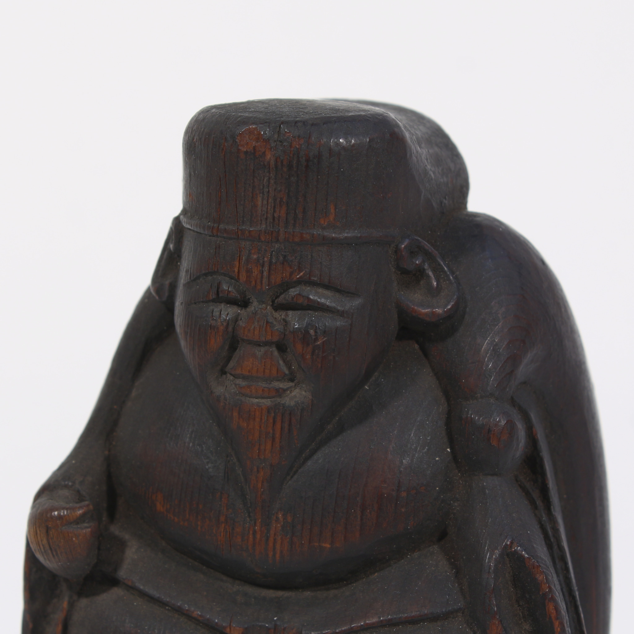 三面大黒天 木製 時代物 骨董品 【公式通販】