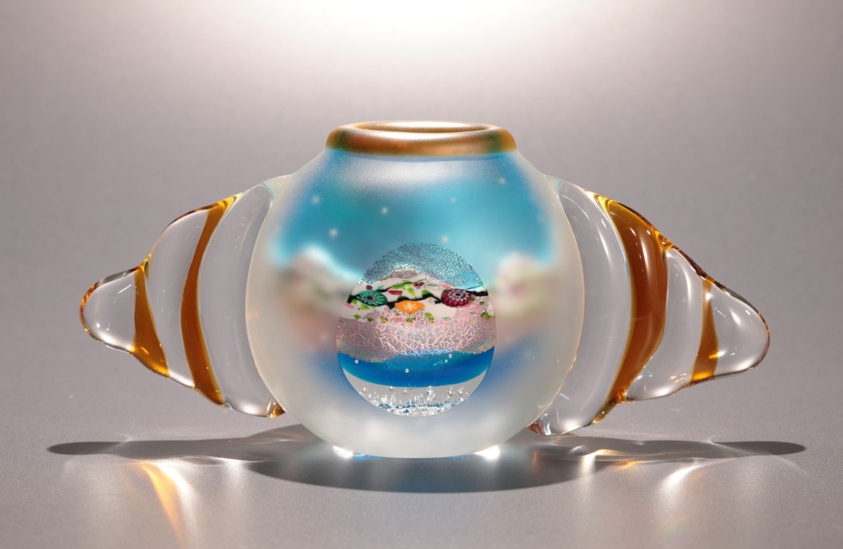 黒木国昭 ガラス工芸 ガラス工芸作家【黒木国昭】は 宮崎県綾町に