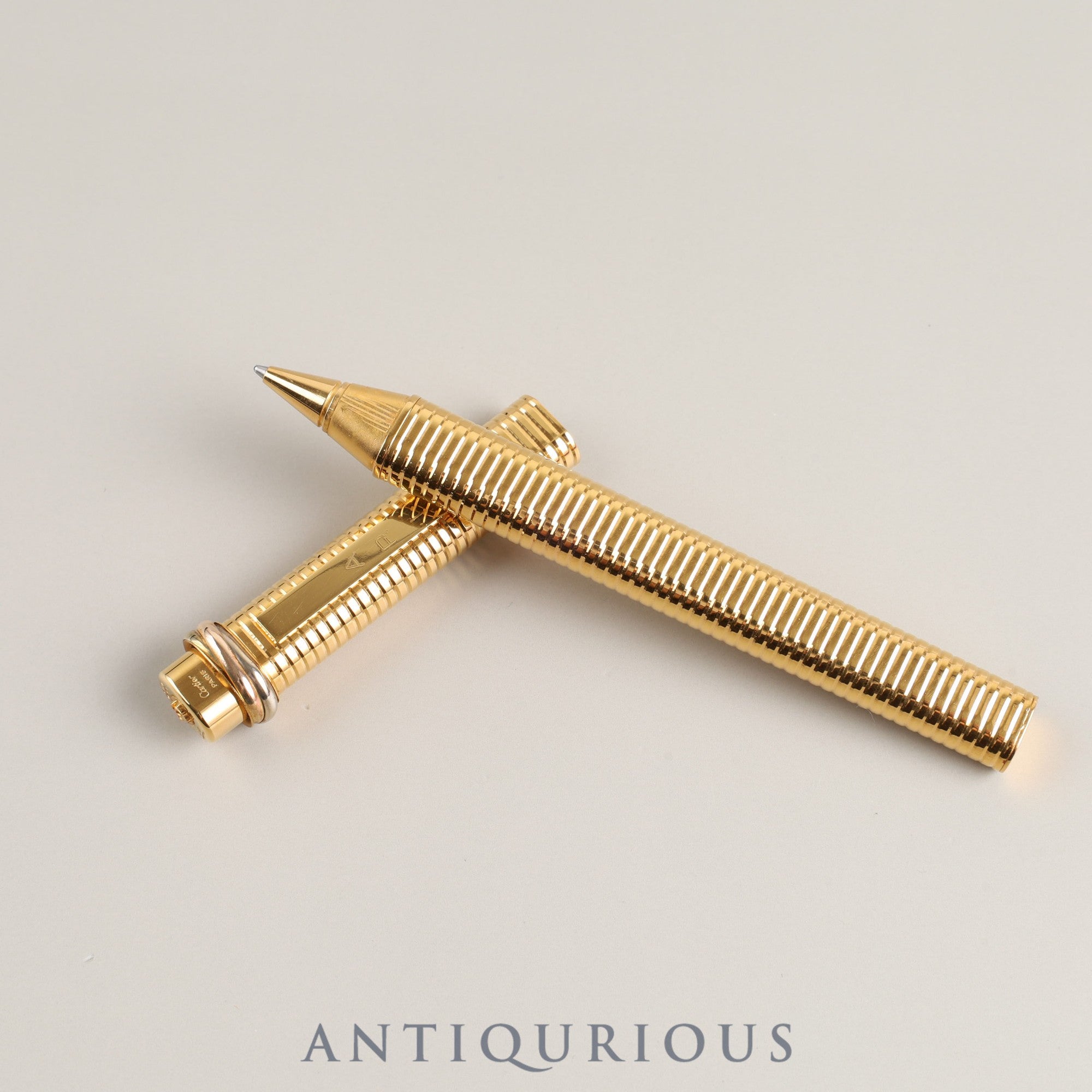 カルティエ トリニティ ボールペン GP キャップ式 箱 ※カルティエにて