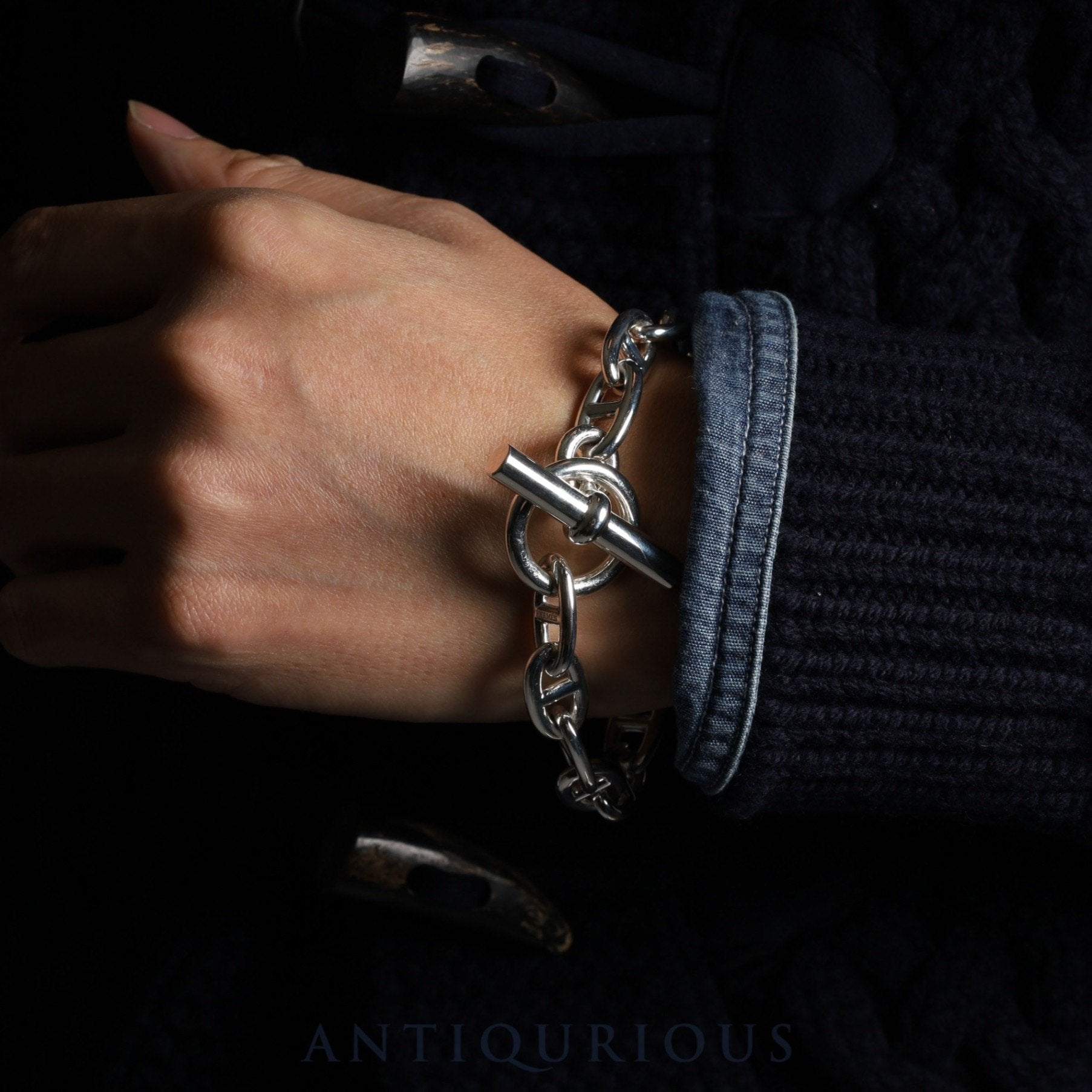 エルメス シェーヌダンクル GM 14コマ エルメス ブレスレット