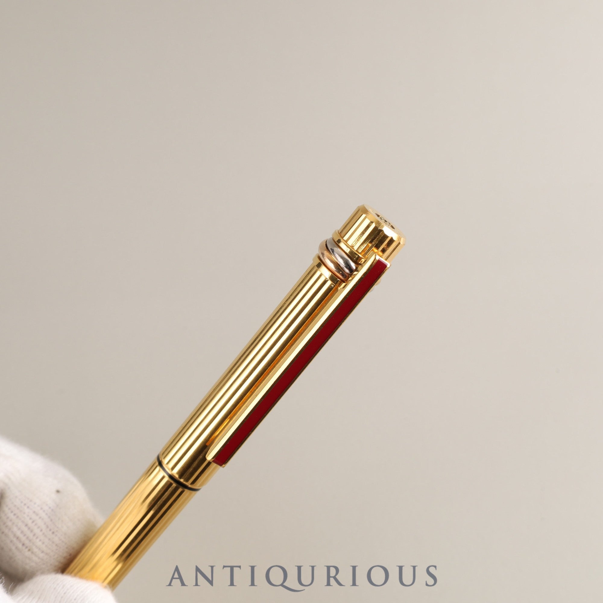 Cartier カルティエ ボールペン トリニティ ゴールド 保証書付き