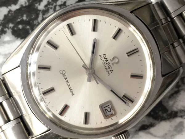 OMEGASeamaster自動巻き シーホース刻印アンティーク レディース