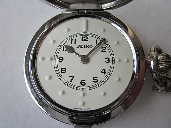JA-0904| セイコー 解読式懐中時計 SQBR017 7C17-0A10 クオーツ