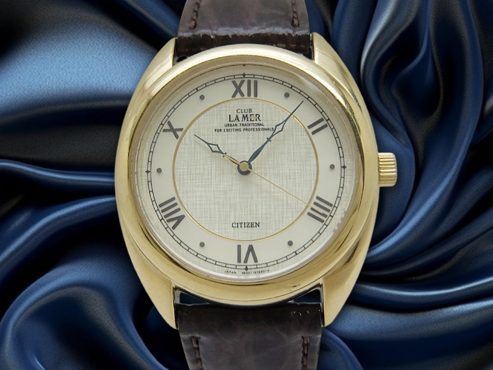 JA-2887| シチズン クラブラメール 6631-664523Y 金張り シースルー