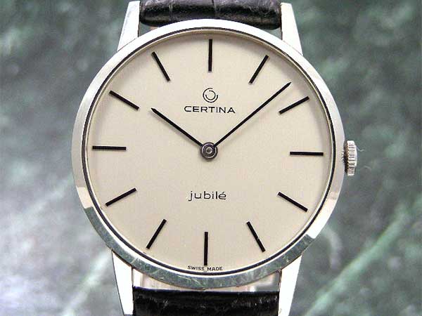 サーチナ CERTINA jubile 2針 手巻き | アンティーウオッチマンはROLEX