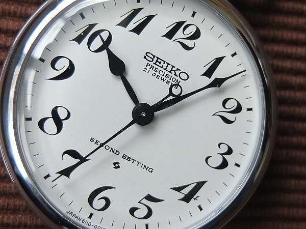 セイコー プレシジョン SEIKO PRECISION 懐中時計 手巻き 21石 新幹線