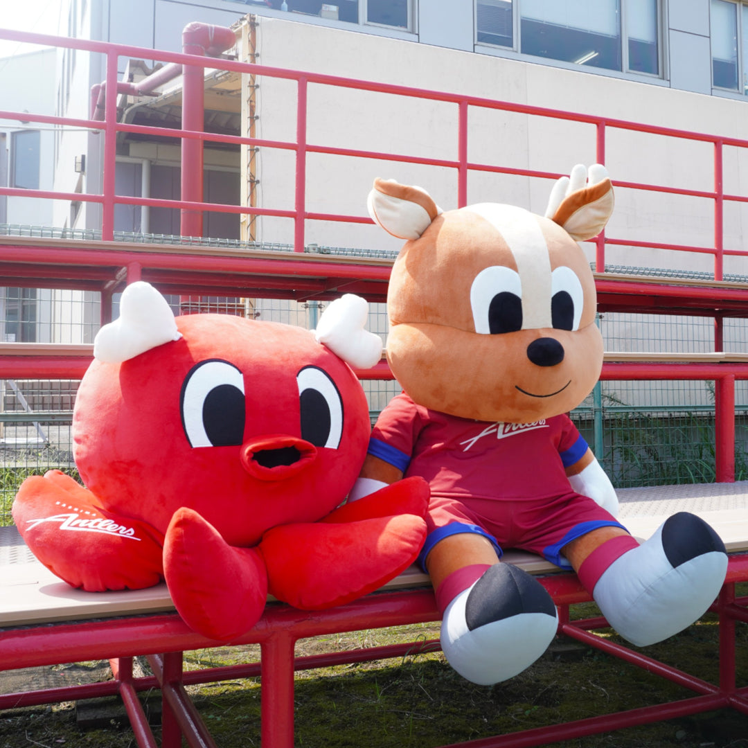 勝利時限定 鹿島国立参戦】 黄金のしかたこぬいぐるみ 勝利時限定 鹿島国立