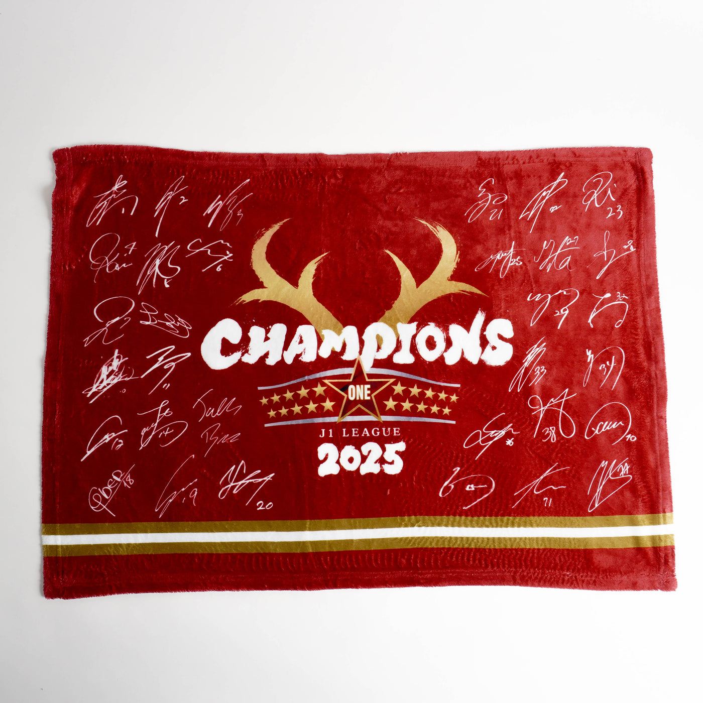 25J1リーグ優勝記念ブランケット（サイン）【予約】 – 鹿島