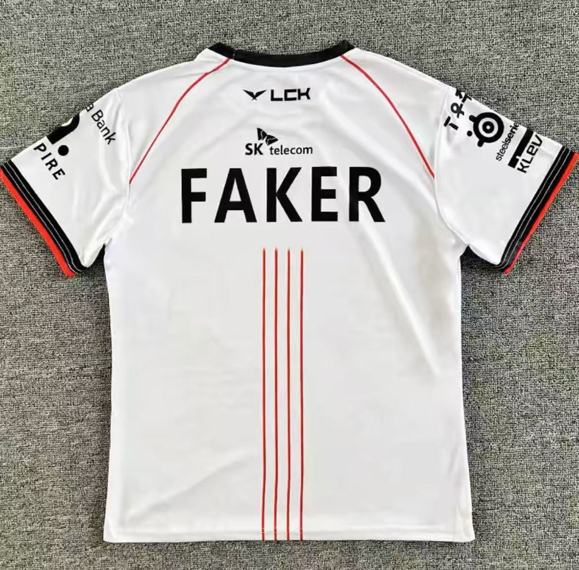 T1 2025/2024 LCK Spring Split Team T-shirt （Same style as faker
