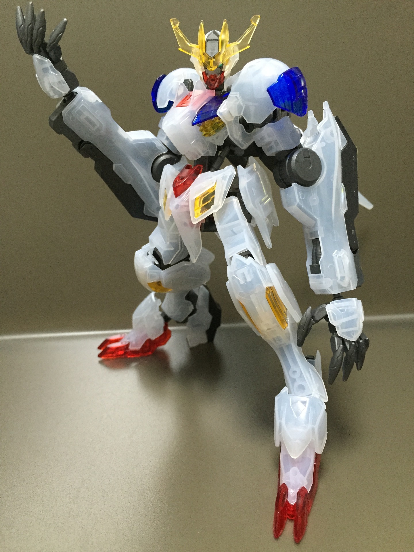 HG ガンダムバルバトスルプスレクス[クリアカラー]: アサルト明太子