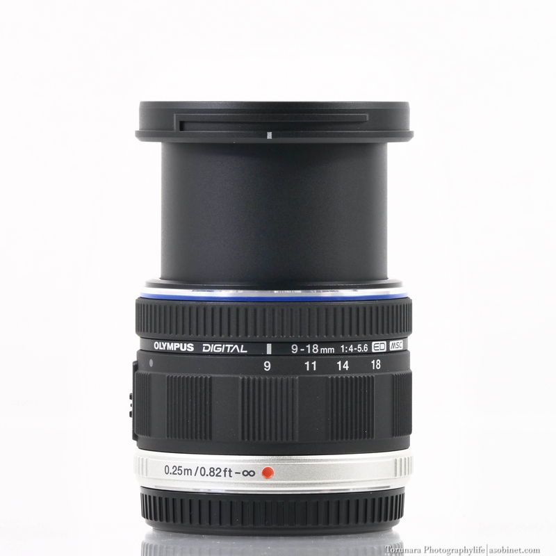 M.ZUIKO DIGITAL ED 9-18mm F4.0-5.6 交換レンズレビュー 外観・操作