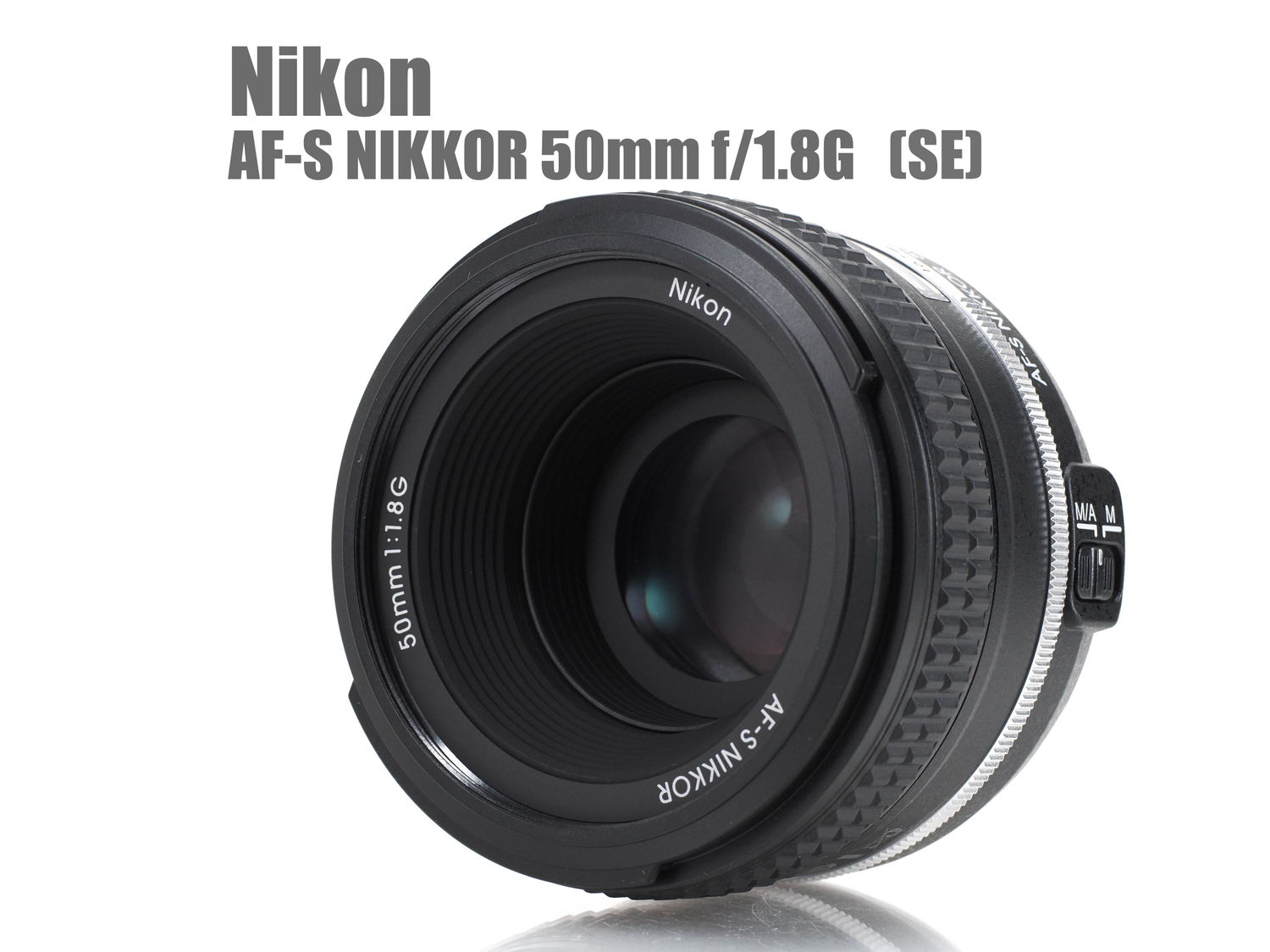 AF-S NIKKOR 50mm F1.8G 純正フィルター付 良品 AF-S NIKKOR 50mm F1
