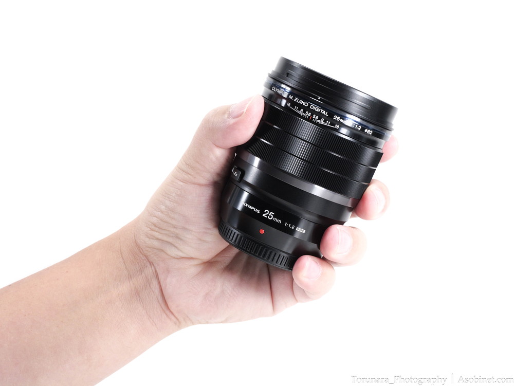 M.ZUIKO DIGITAL ED 25mm F1.2 PRO レンズレビューVol.1 外観・操作