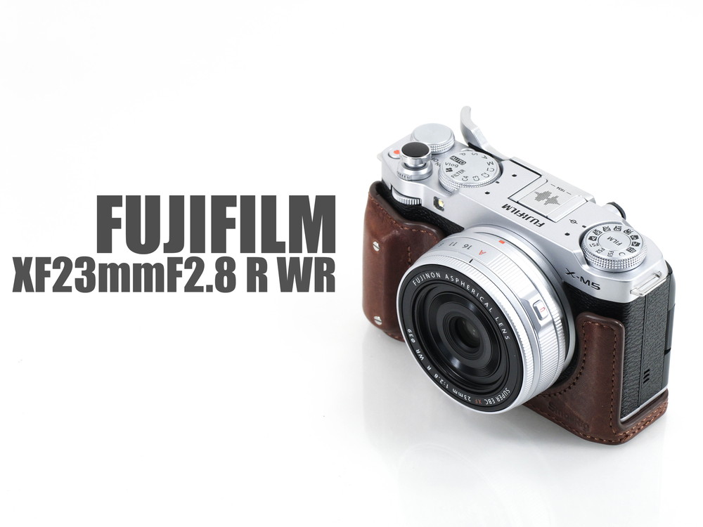 美品・フィルター付属】FUJIFILM XF23mm F2 R WR XF23mmf2 R WR +別売