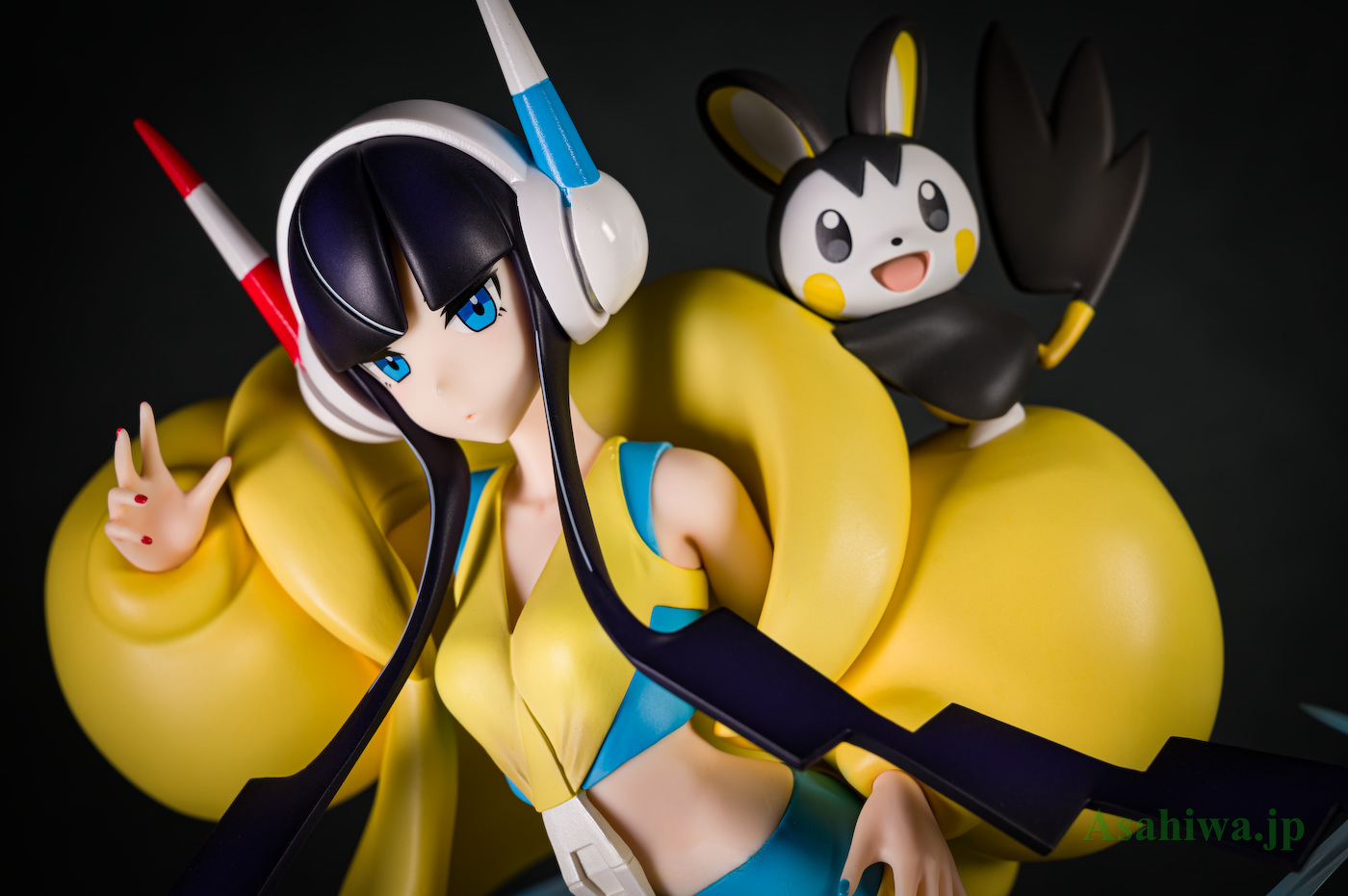 ポケモンセンターオリジナル フィギュア カミツレ&エモンガ ポケモン