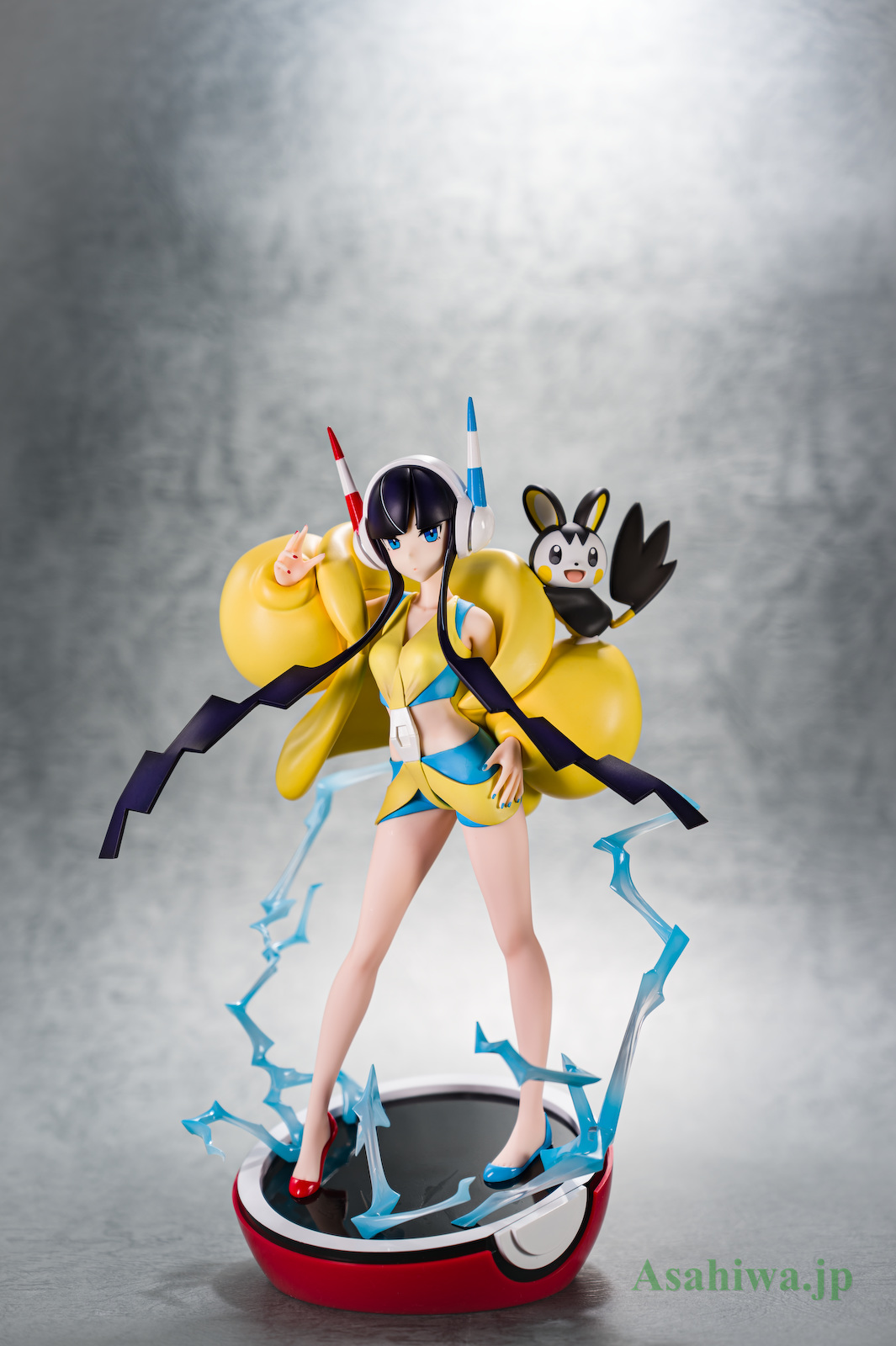 ポケットモンスター カミツレ&エモンガ フィギュア ポケモンセンター