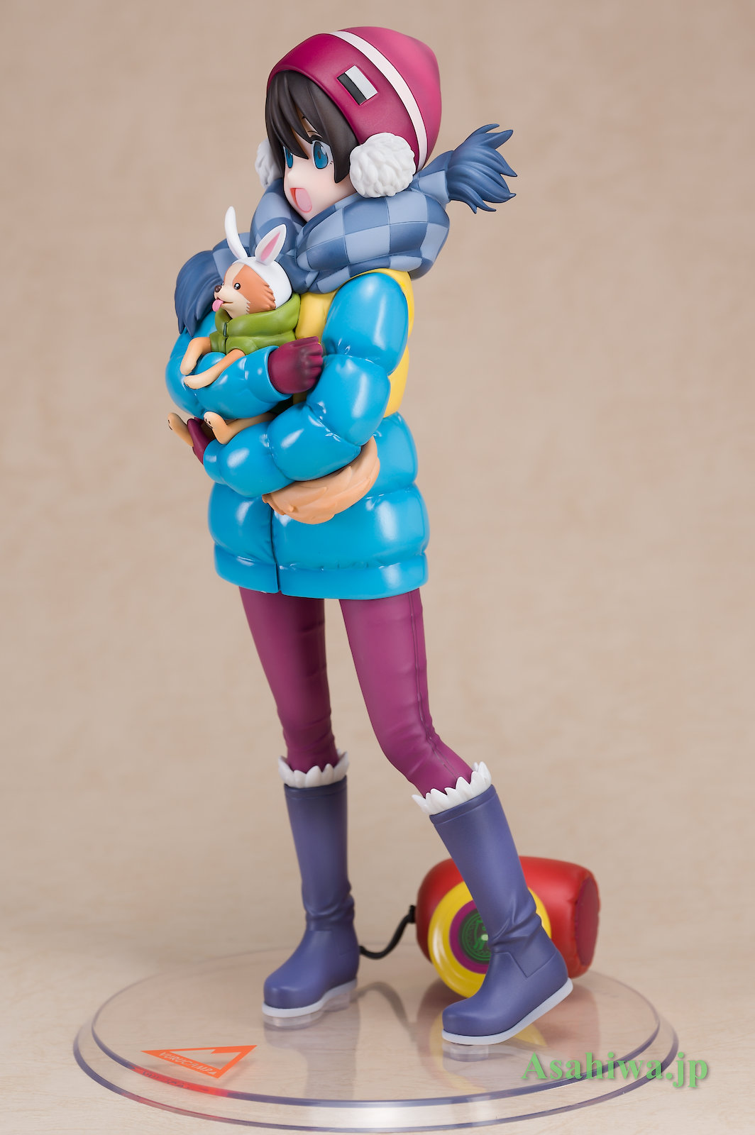 斉藤恵那＆ちくわ ゆるキャン△ wing フィギュア ゆるキャン△」作中