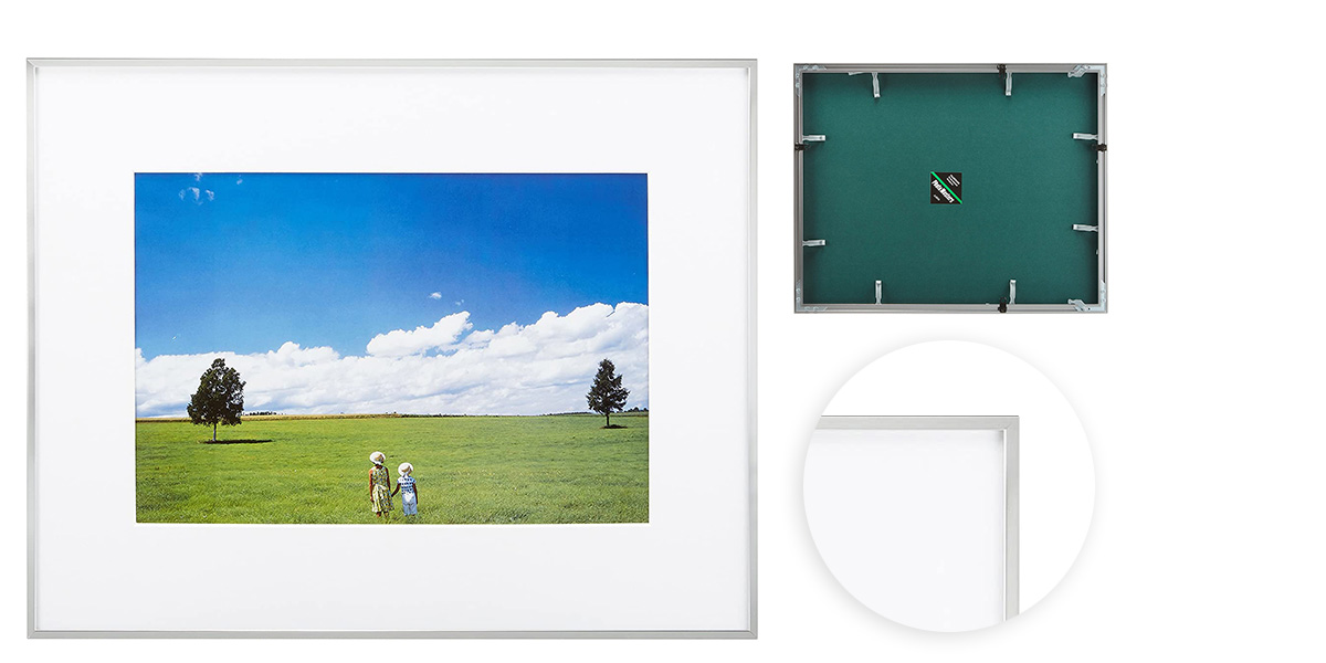 フジカラー 写真用アルミ額縁 A300 6切 5枚セット フォトフレーム