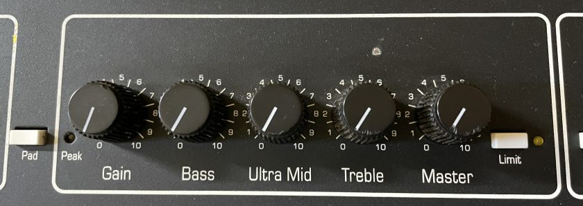 Ampeg SVT-450 ベース用アンプ 説明書付き