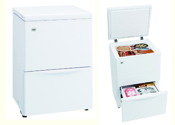 ASCII.jp：ハイアール、切り替え可能な2段式冷蔵冷凍ストッカー