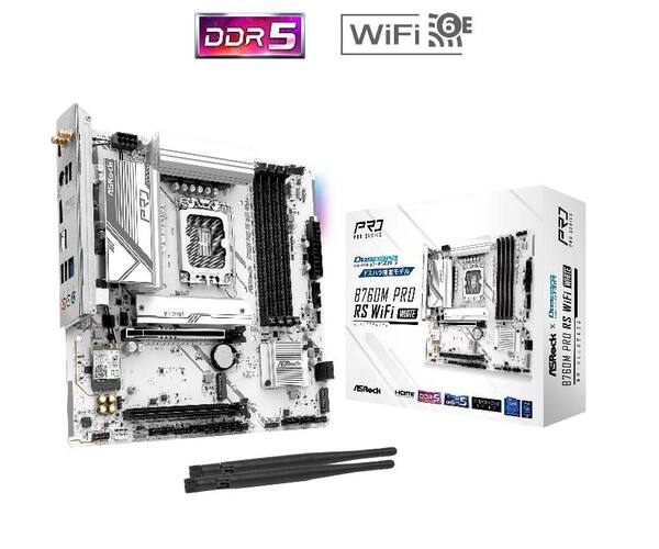ASCII.jp：ASRock、B760マザーボードにドスパラ専売ホワイトモデル3