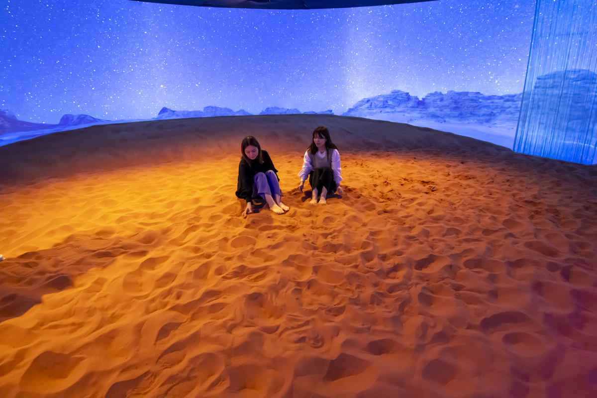 ヨルダン 砂 万博 サンドアート ヨルダン館 ワディラム砂漠840g 大阪