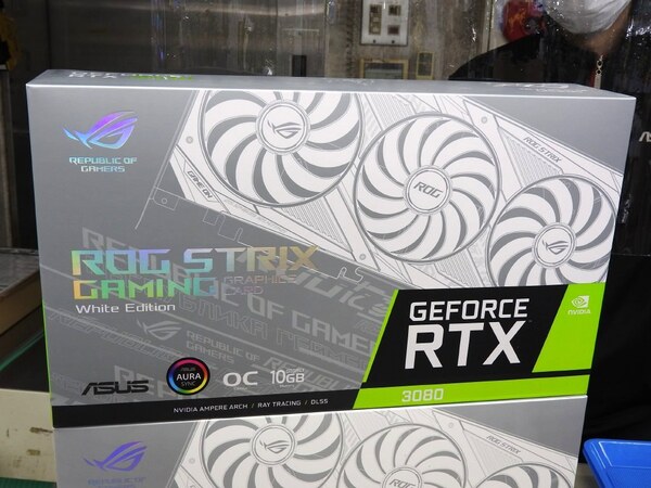 GeForce RTX 3080 rog white nyo様分 GeForce RTX 3080 rog white nyo