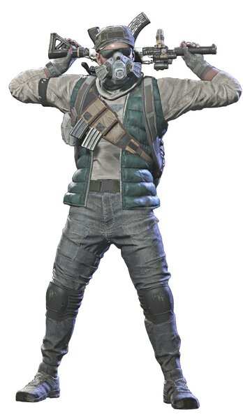 バイオハザード ヴィレッジ ハウンドウルフ隊 1/18 フィギュア バイオ