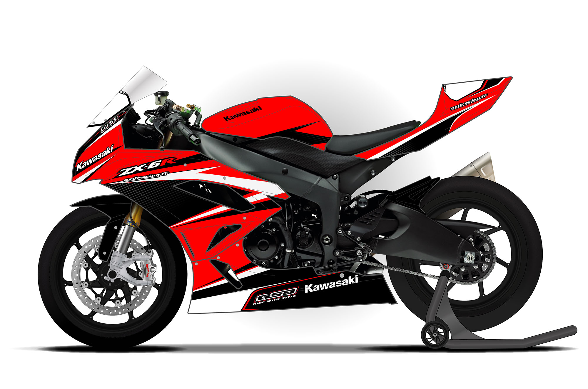 赤黒バイク 赤黒バイク 1400GTRとZX-6Rの2012年モデルが新色を