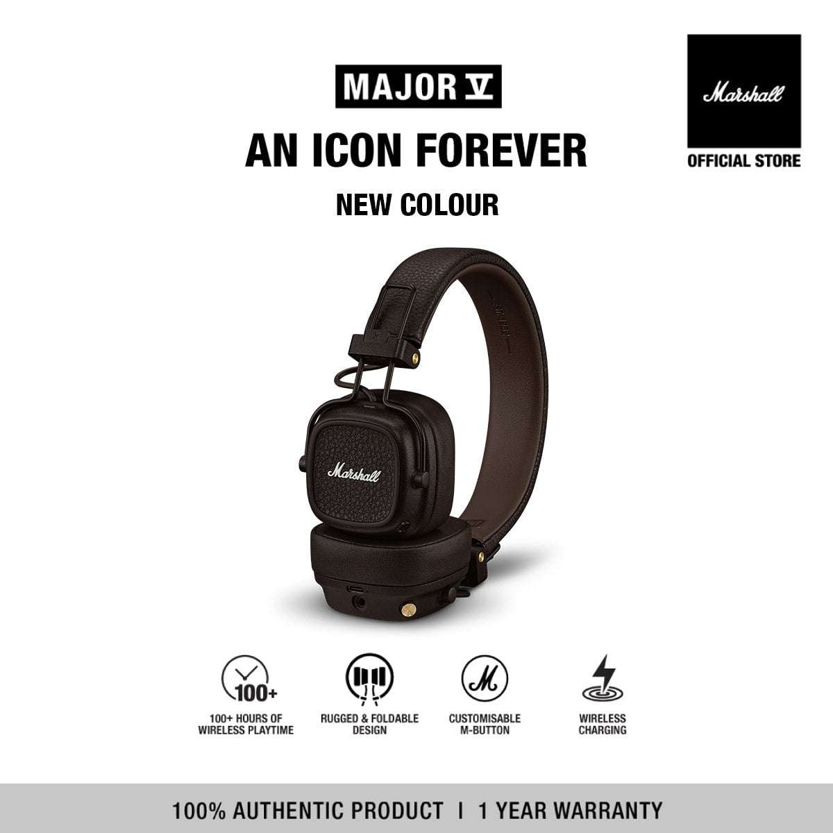 MARSHALL MAJOR V - Ash Asia