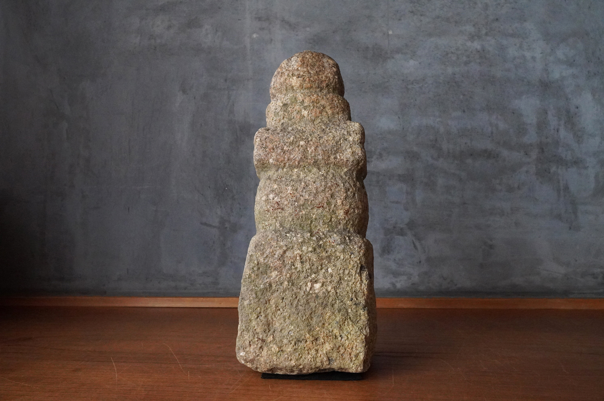 古い 一石五輪塔 古美術 仏教美術 古道具 アンティーク No.2 オブジェ