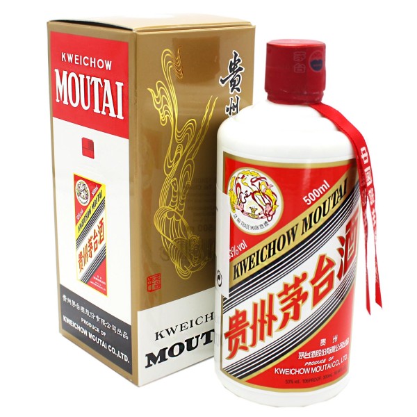 Kweichow Moutai 53%vol. 500ml, 349,99 €