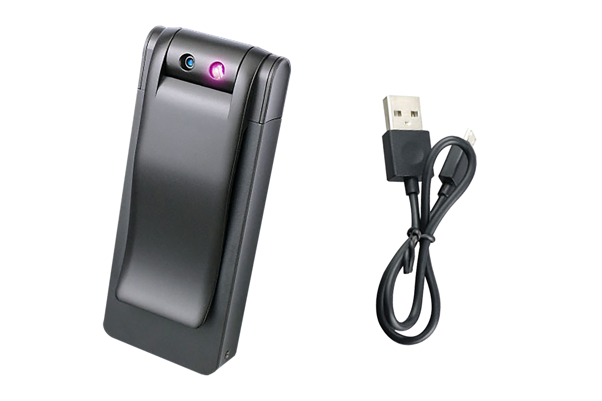 廃盤]GX-113 | フルHD録画対応クリップ小型カメラ【レンズ隠しフィルム