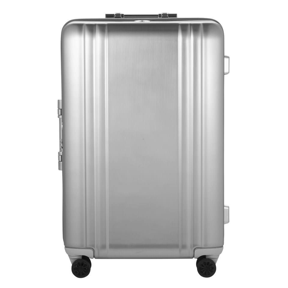 ゼロハリバートン、アルミのような輝きを放つスーツケース「ZRM