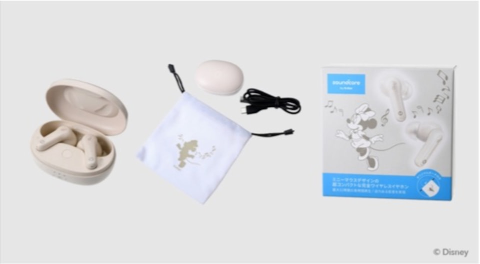 ミッキーとミニーの完全ワイヤレスイヤホン「ディズニーストア