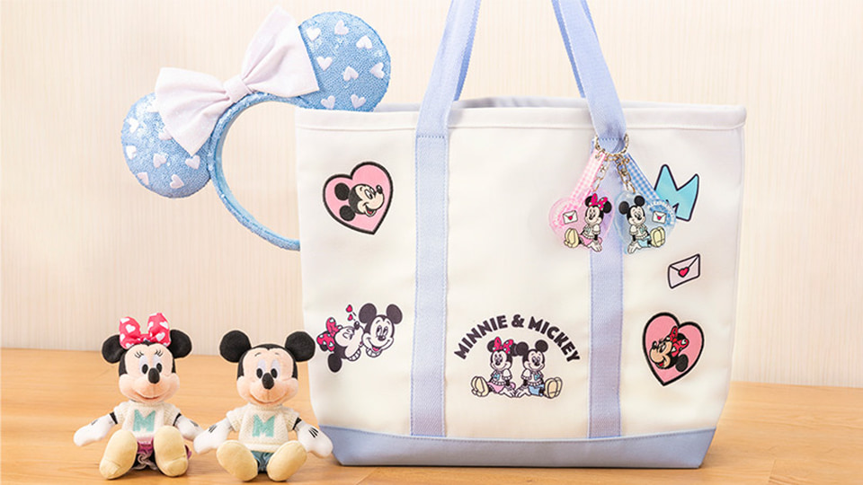 東京ディズニーリゾート、仲よしなミキミニのレトロデザインアイテムを