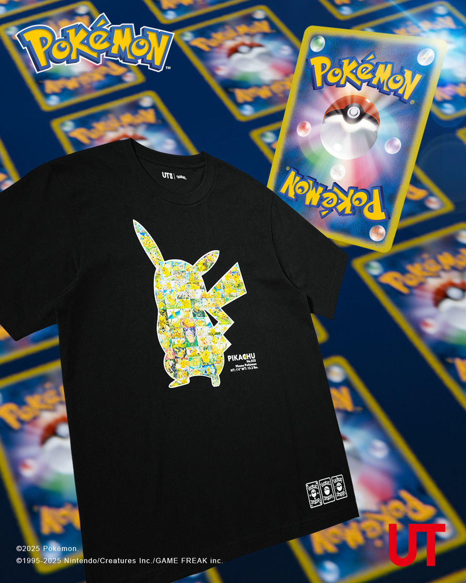 リザードンEX：ユニクロ「ポケモンカードゲームTシャツ」 PROMO XY