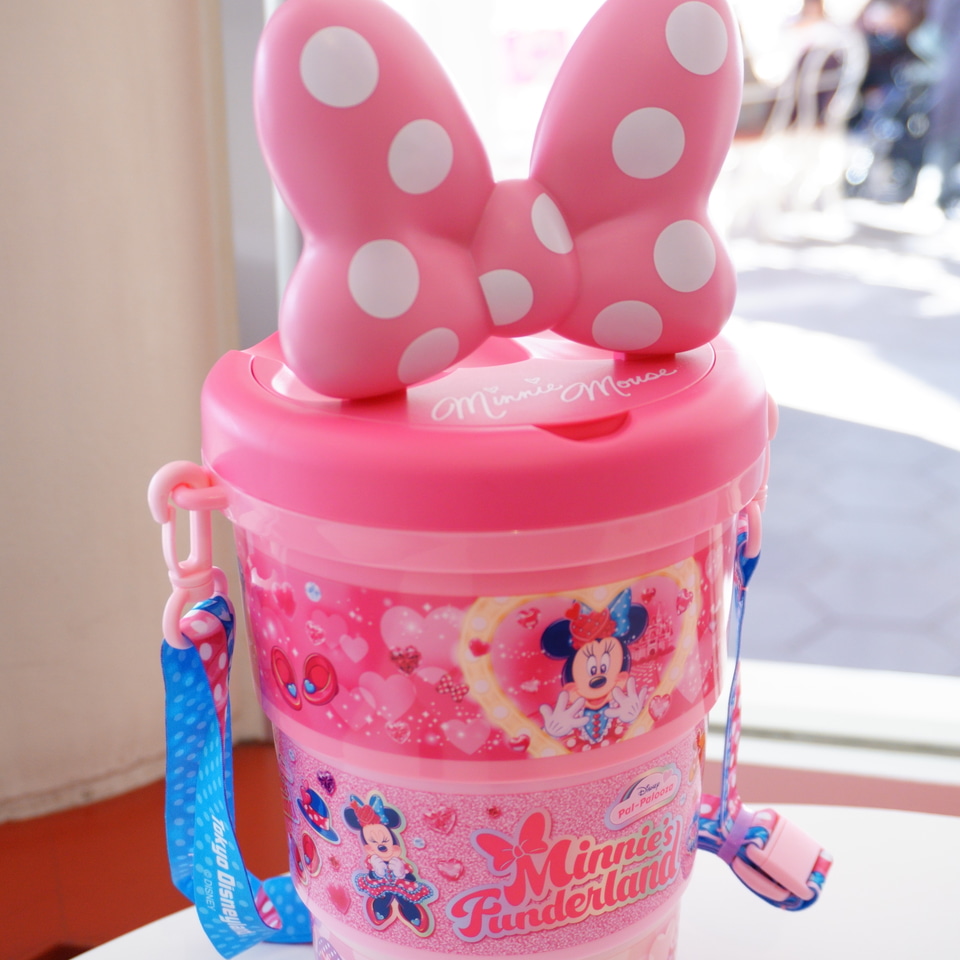 ミニーのファンダーランド」ポップコーンバケット買ってみた！ リボン