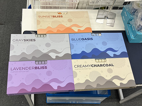 自作キーボードのオールインワンキット「Zoom75」にマッチしたキー